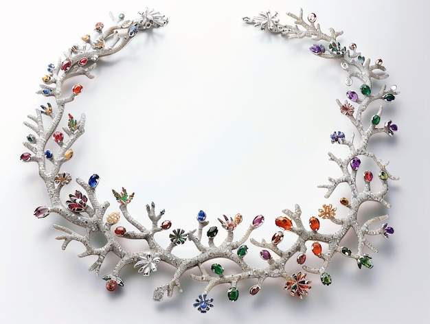 embroidered hoop with floral pattern